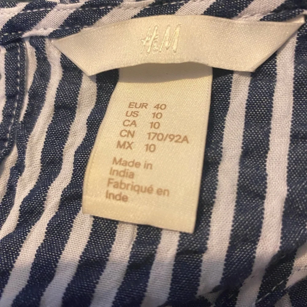 Long sleeve stripped blouse - Picture 2 of 2